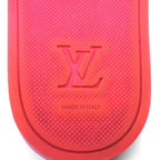 Louis Vuitton Waterfront Line Sandals Rubber Shocking Pink Shoes — view 6