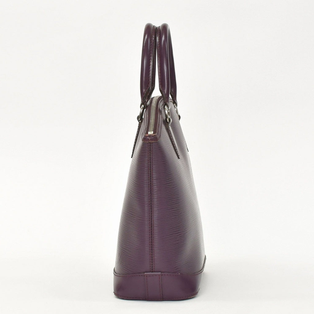 Louis Vuitton Purple Cassis Epi Lockit Handbag — view 2