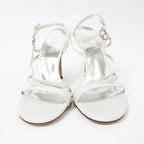 Gucci Sandals Ankle Strap GG Mark Gray — view 7
