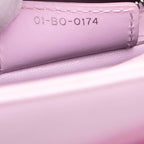 Dior Lady Dior Pocket 2-Way Shoulder Bag Pink Multicolor Leather — view 6