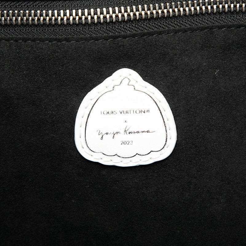 Louis Vuitton Yayoi Kusama Monogram Empreinte Infinity Dot Neverfull Tote — view 5