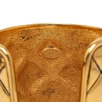 Chanel CC Logo Quilted Bangle Gold Plated 1- Bracelet — view 4