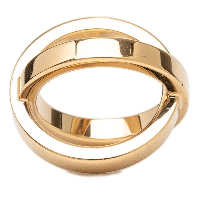 Hermes Cosmos Scarf Ring Gold Plated — view 3