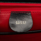 Gucci Bambu 2-Way Shoulder Bag 000 Black Calf — view 5