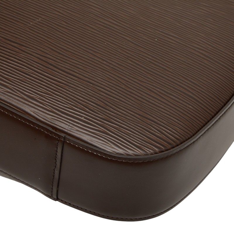 Louis Vuitton Epi Reverie Shoulder Bag Mocha Brown Leather — view 6