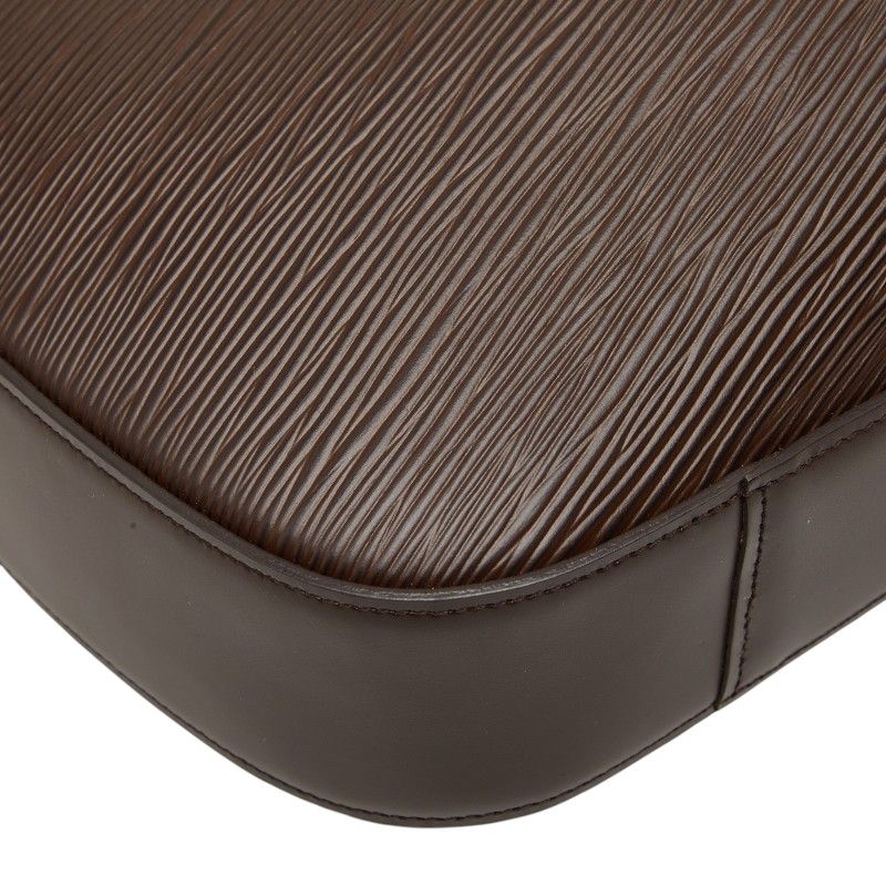 Louis Vuitton Epi Reverie Shoulder Bag Mocha Brown Leather — view 5
