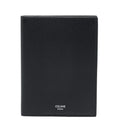 Celine Passport Case Black Leather