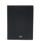 Celine Passport Case Black Leather