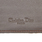 Dior Trotter Saddle Bifold Wallet Beige Multicolor Canvas Leather — view 8