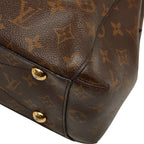 Louis Vuitton Monogram Montaigne 2-Way Shoulder Bag Brown Leather — view 5