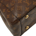 Louis Vuitton Monogram Montaigne 2-Way Shoulder Bag Brown Leather — view 4