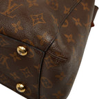 Louis Vuitton Monogram Montaigne 2-Way Shoulder Bag Brown Leather — view 7