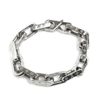 Louis Vuitton Metal Chain Monogram Bracelet M 19 cm
