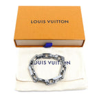 Louis Vuitton Metal Chain Monogram Bracelet M 19 cm — view 6