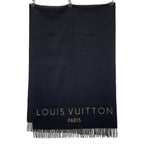 Louis Vuitton Cashmere Logo Large Scarf