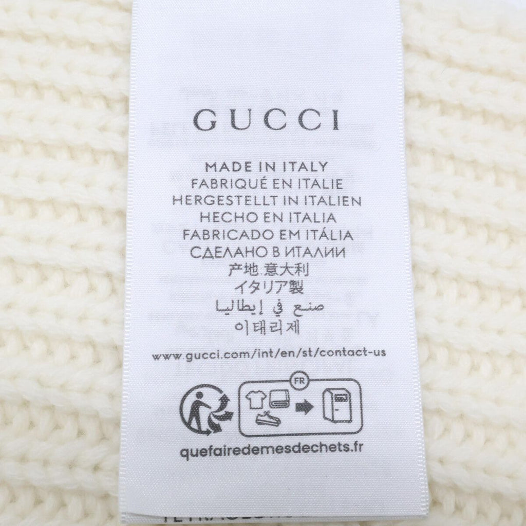 Gucci Double Wool Cashmere Scarf — view 7