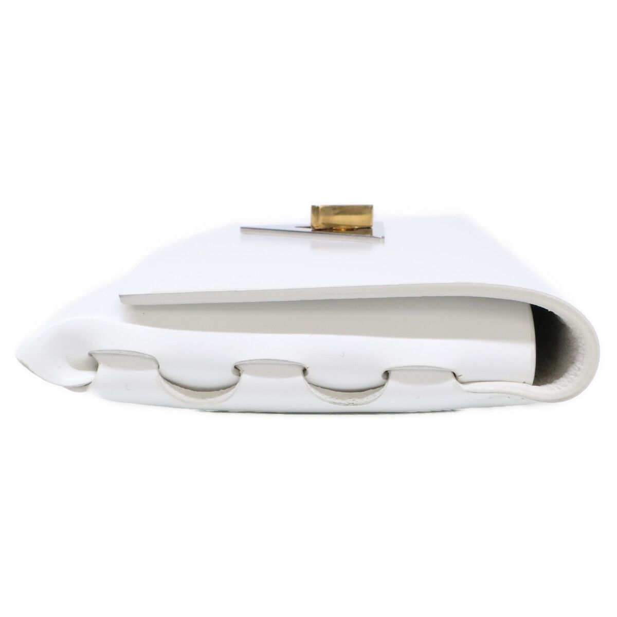 Bottega Veneta Turnlock Leather Card Holder — view 2