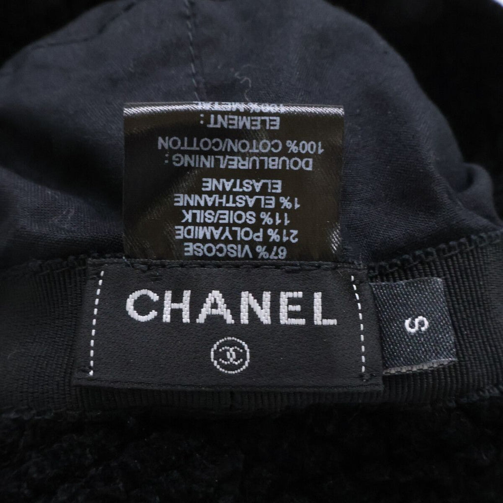 Chanel CC Logo Viscose Bucket — view 7