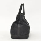 Saint Laurent Black Tote Bag Calfskin Silver — view 4
