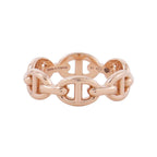 Hermes Ring Chaine D'ancre PM Enchainee 18k Pink Gold — view 3