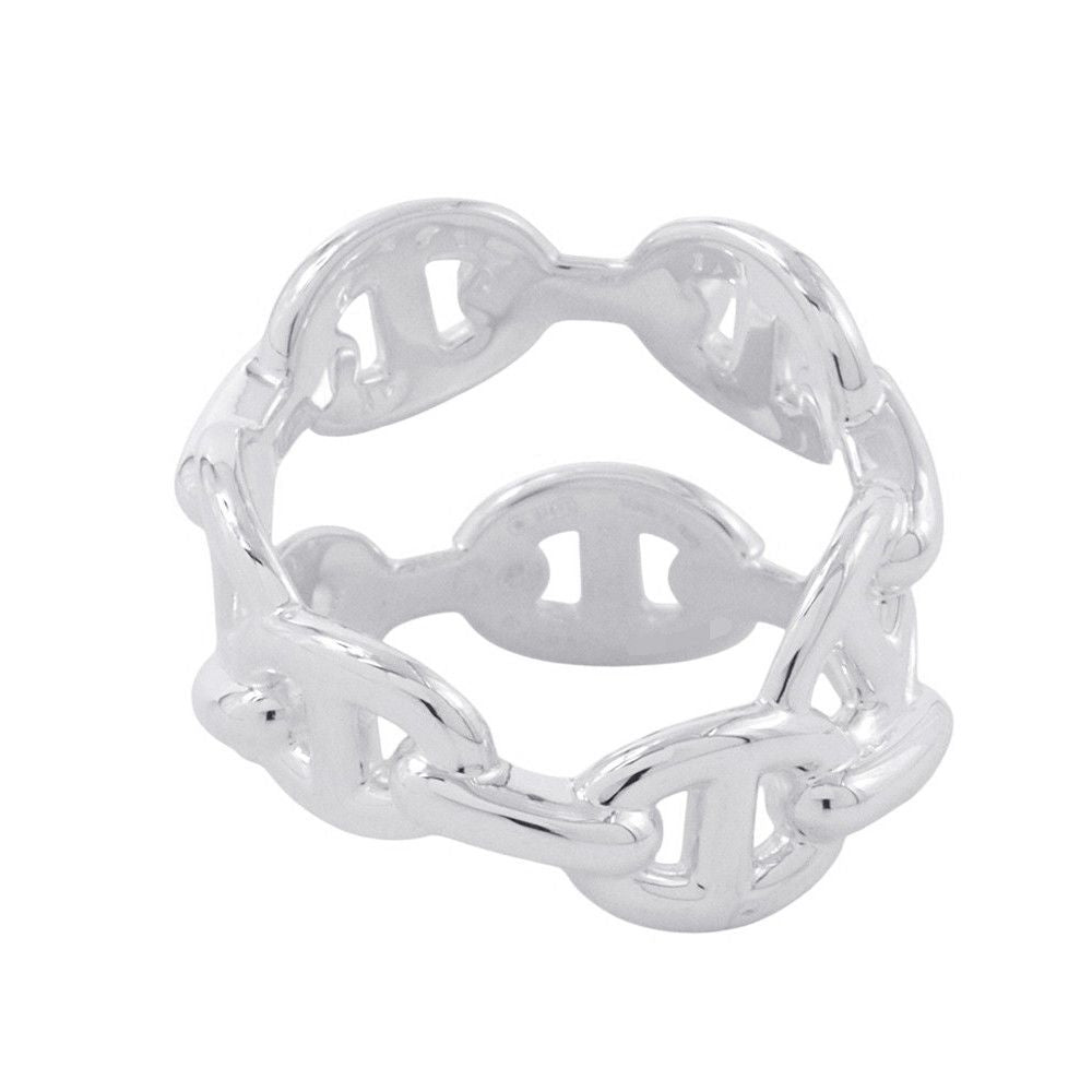 Hermes Ring Chaine D'ancre Double Row 53 Enchainee — view 3