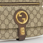Gucci Blondie Belt Bag GG Supreme Canvas Beige Interlocking G King G Round — view 6