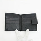 Gucci Hook Bifold Wallet GG Canvas Black Compact — view 5