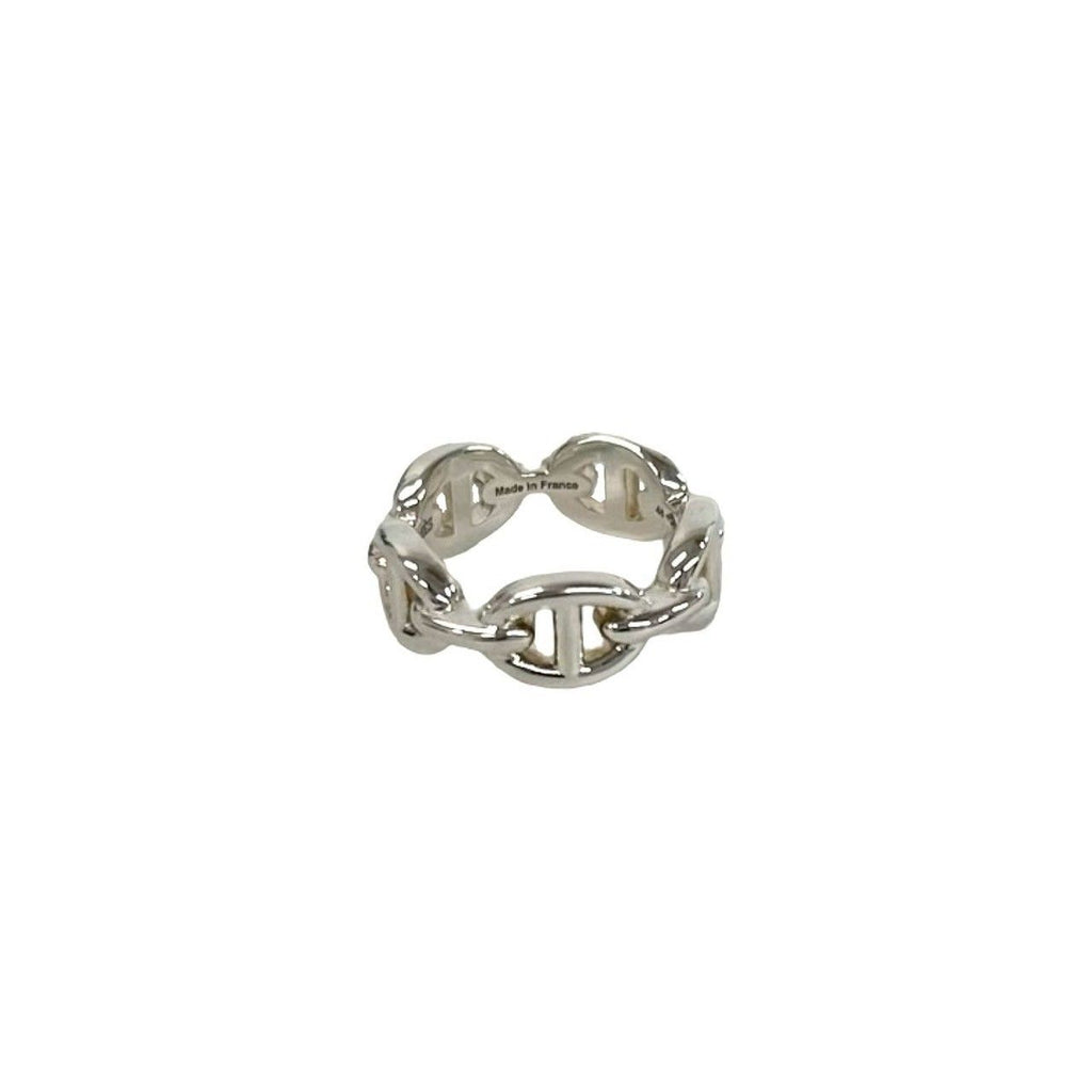 Hermes Chaine D'ancre Ring 925 Sterling Silver — view 6