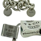 Tiffany & Co Box Vintage Cadena Lock Bracelet 925 Sterling Silver Bangle — view 3
