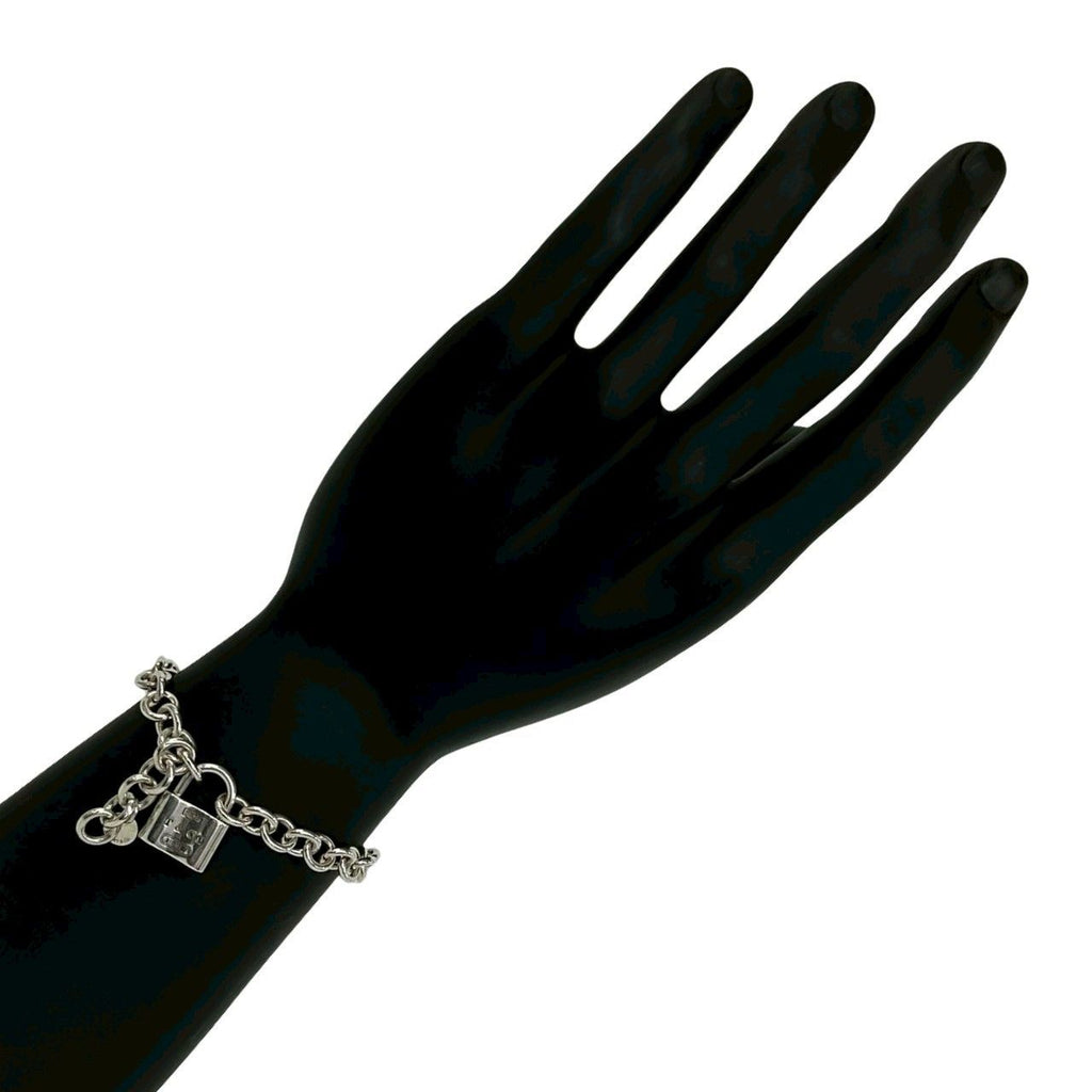 Tiffany & Co Box Vintage Cadena Lock Bracelet 925 Sterling Silver Bangle — view 2