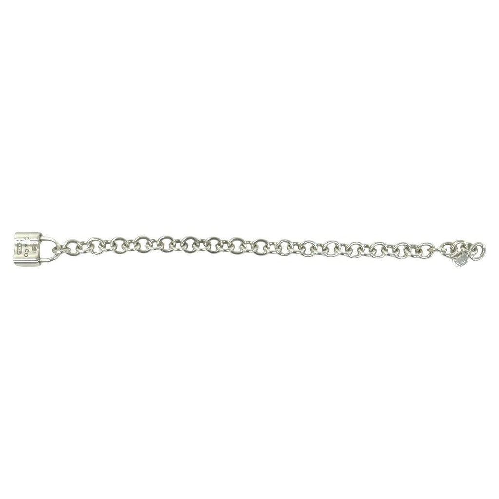 Tiffany & Co Box Vintage Cadena Lock Bracelet 925 Sterling Silver Bangle — view 5