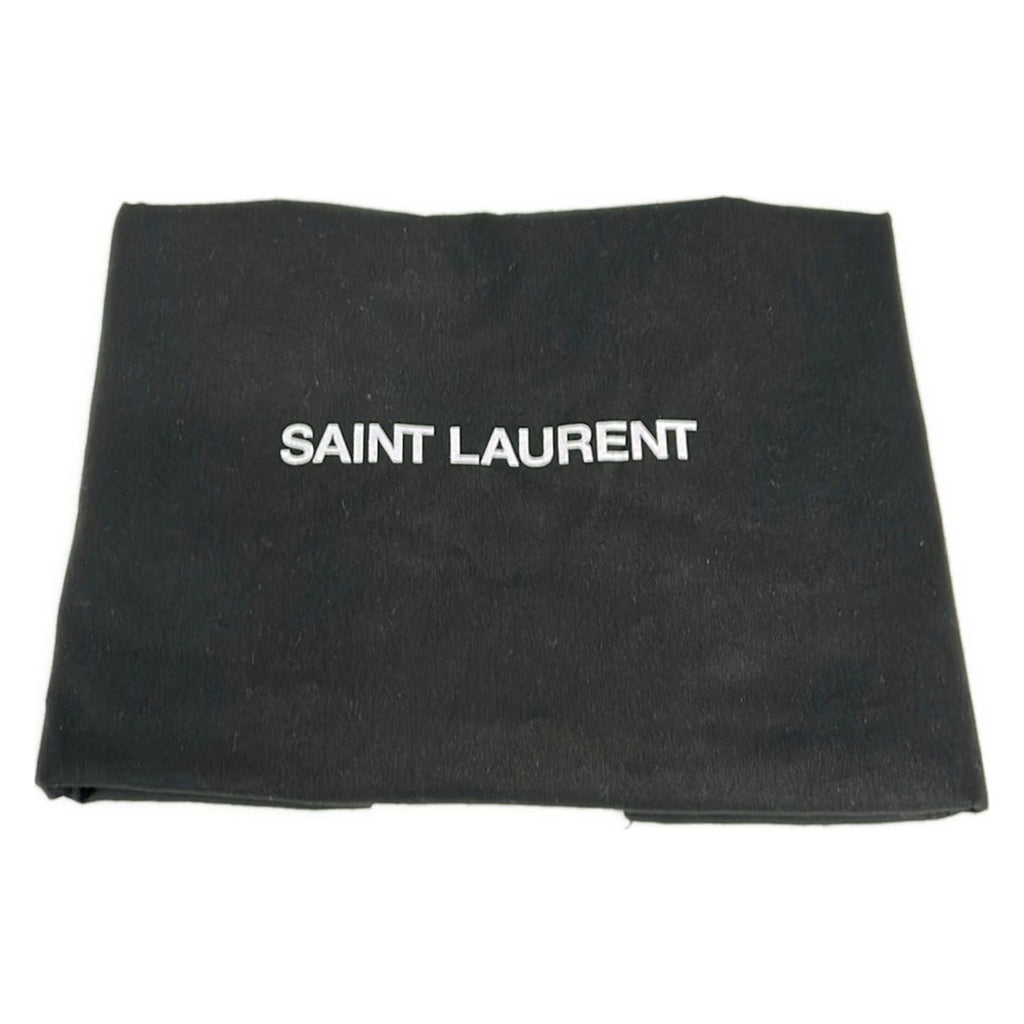 Saint Laurent Paris Backpack Hunting Rock Sac Black Leather — view 8