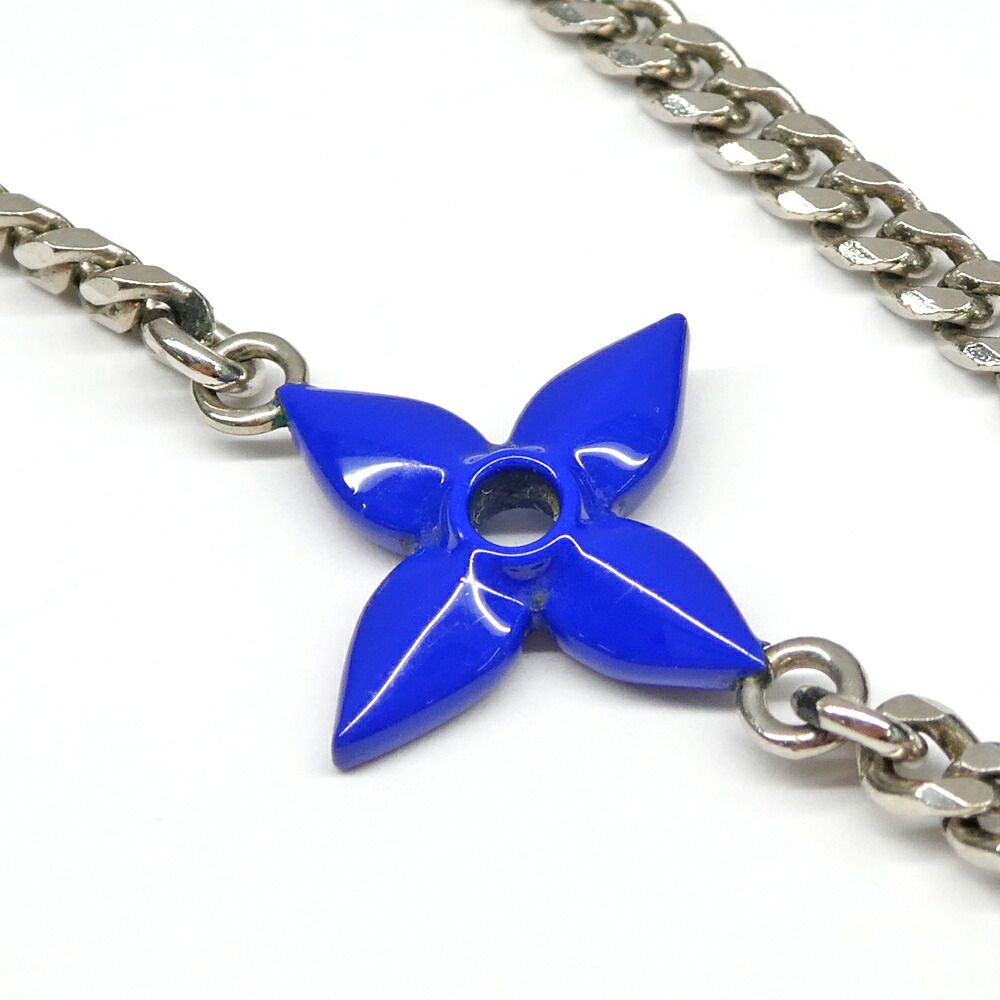 Louis Vuitton Necklace Collier LV Psychedelic Metal Multicolor Silver — view 4