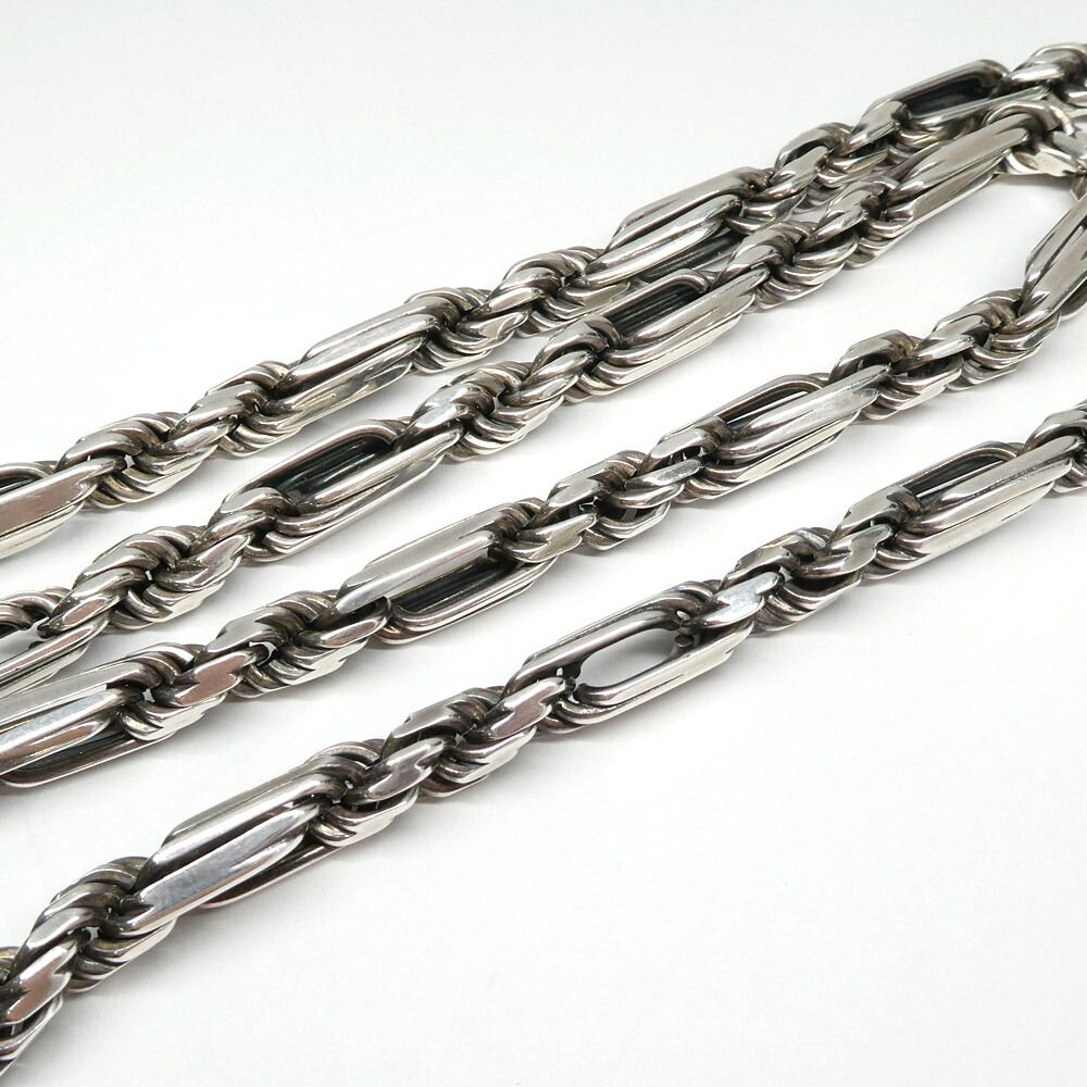 Bottega Veneta Silver Twist Chain Necklace — view 5
