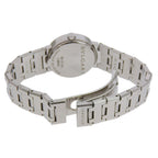 Bvlgari Stainless Steel Kuo Analog Display Black Dial Watch — view 5