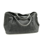 Prada Canapa Handbag Denim — view 3