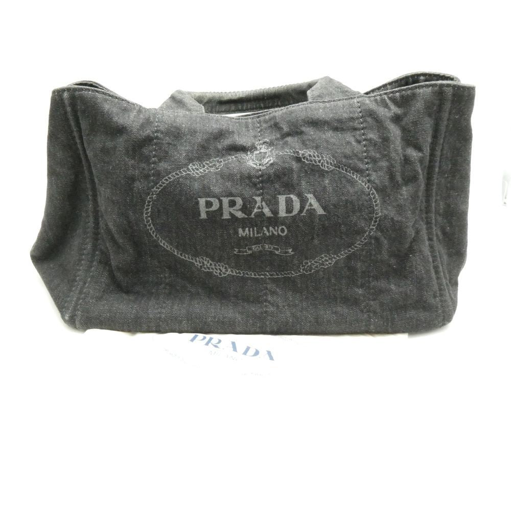 Prada Canapa Handbag Denim