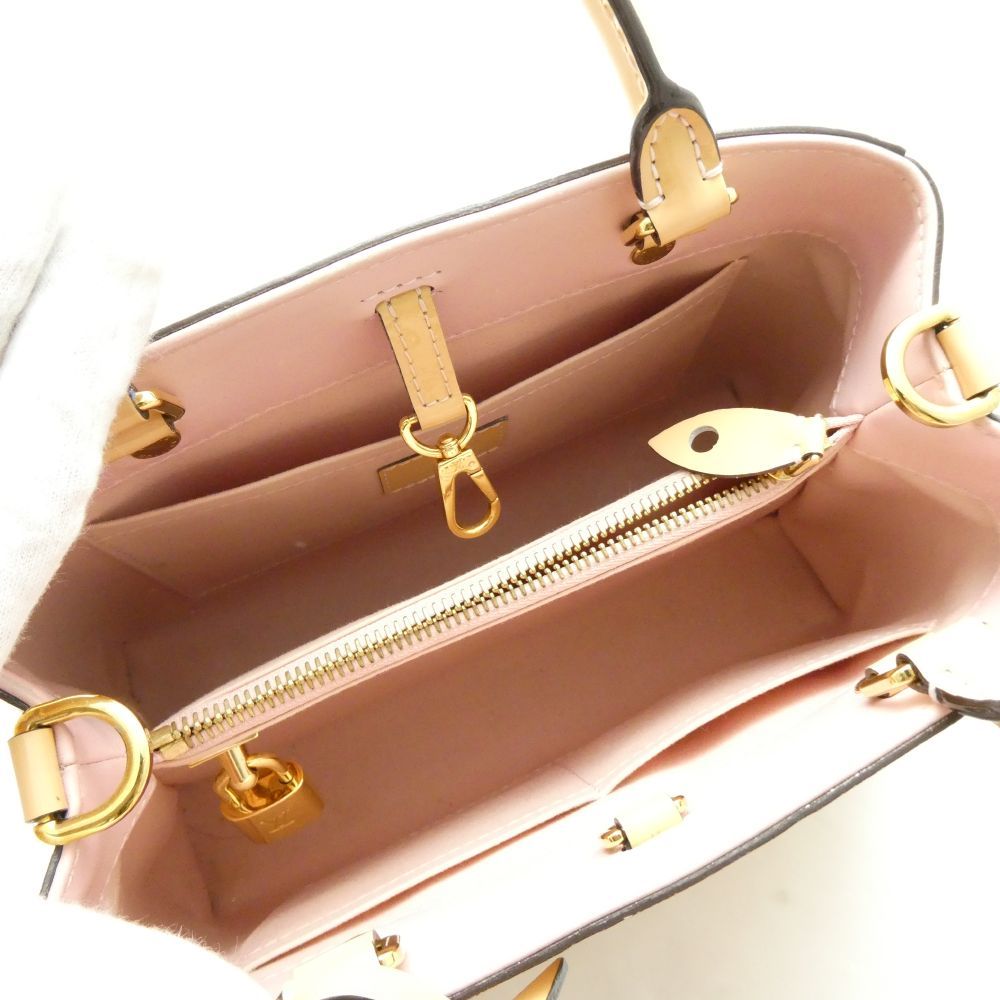 Louis Vuitton Vernis Montaigne BB 2-Way Bag Hand Loafer — view 8