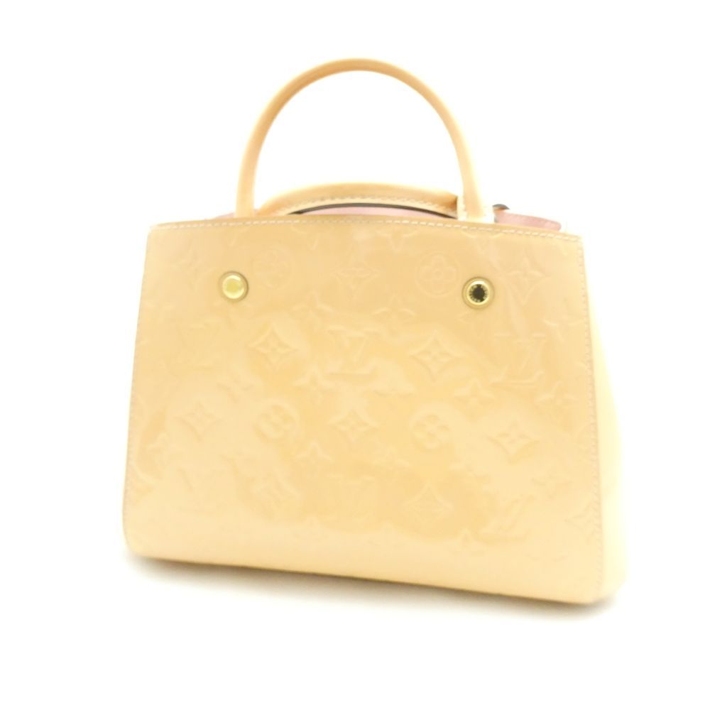 Louis Vuitton Vernis Montaigne BB 2-Way Bag Hand Loafer — view 2