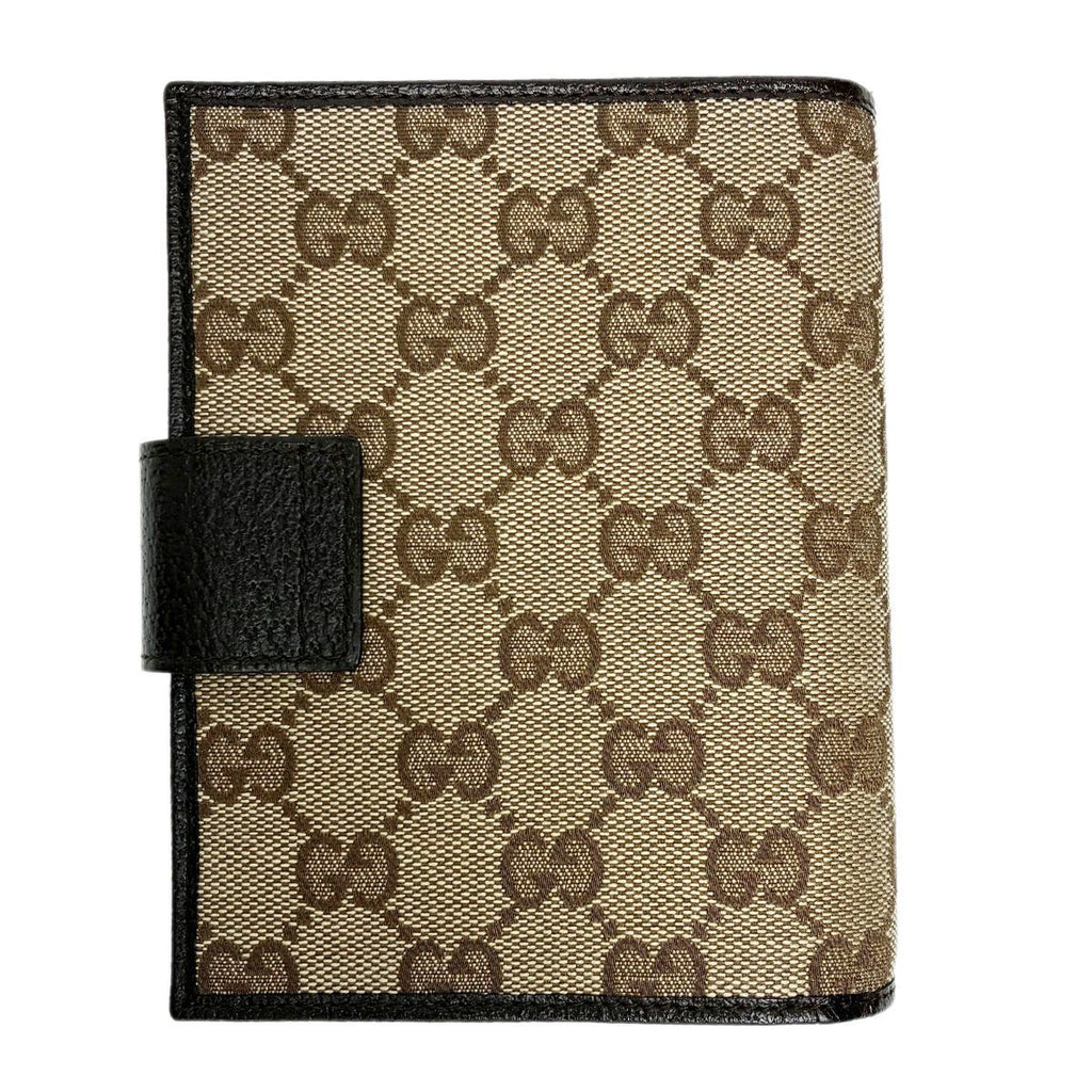 Gucci GG Canvas Agenda Notebook 6 Holes Leather — view 7