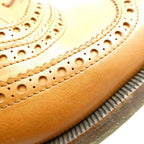 Hermes Oxford Shoes Leather Business Camel — view 6