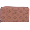 Louis Vuitton Zippy Wallet Monogram Mahina Leather Magnolia