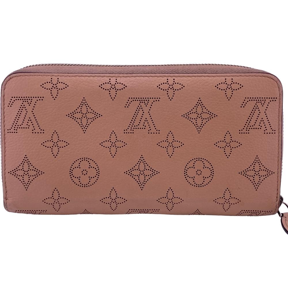 Louis Vuitton Zippy Wallet Monogram Mahina Leather Magnolia — view 2