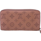 Louis Vuitton Zippy Wallet Monogram Mahina Leather Magnolia — view 2