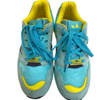 Gucci Adidas Torsion Suede Sneakers Light Blue — view 2