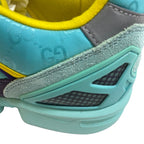 Gucci Adidas Torsion Suede Sneakers Light Blue — view 7