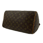 Louis Vuitton Vintage Speedy 30 Monogram Leather Boston Bag Brown — view 8