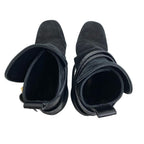 Louis Vuitton Suede Boots Black — view 8