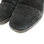 Louis Vuitton Suede Boots Black — view 3