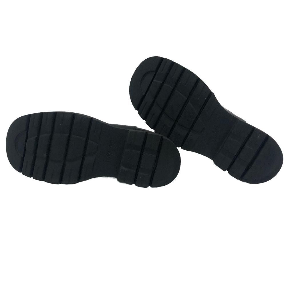 Bottega Veneta Rug Side Gore Boots Leather Black — view 5